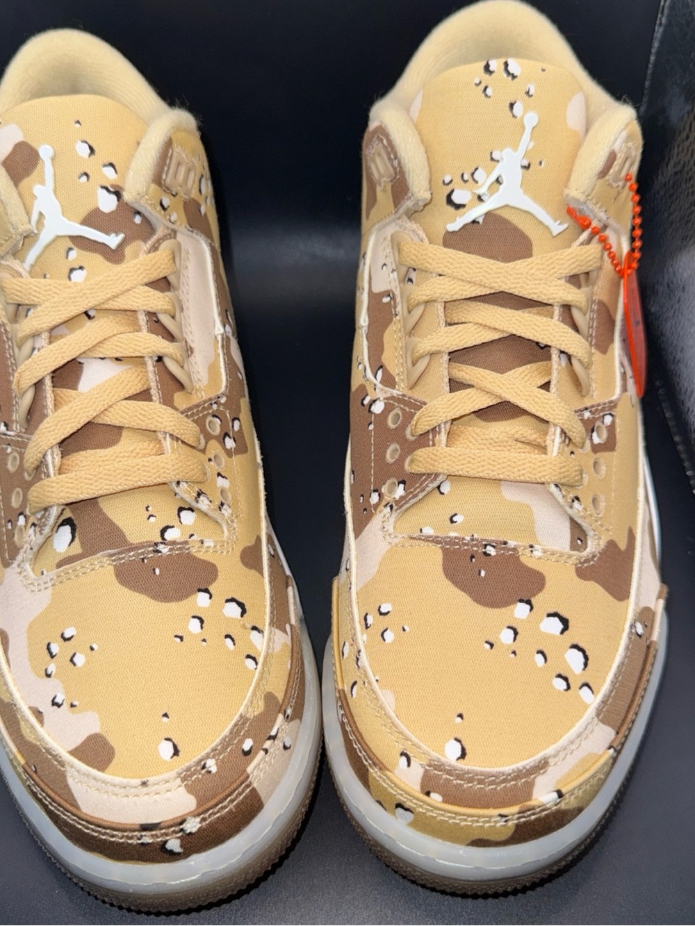 Size 11 - WNBA X Wmns Air Jordan 3 Retro Desert Camo, HM4301-200, New W/Out Box